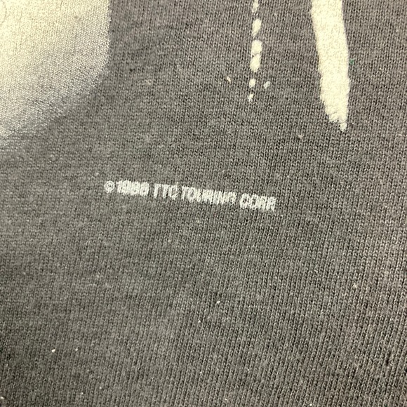 Vintage Michael Jackson Shirt Mens L Black 1988 Bad World Tour Pepsi Promo 80s - Picture 4 of 12